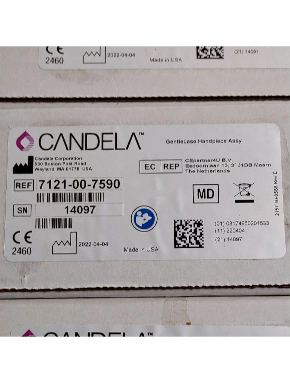 Candela GentleLase Plus Handpiece Assembly No Fiber Factory NEW 7121-00-7590 (14097sn)