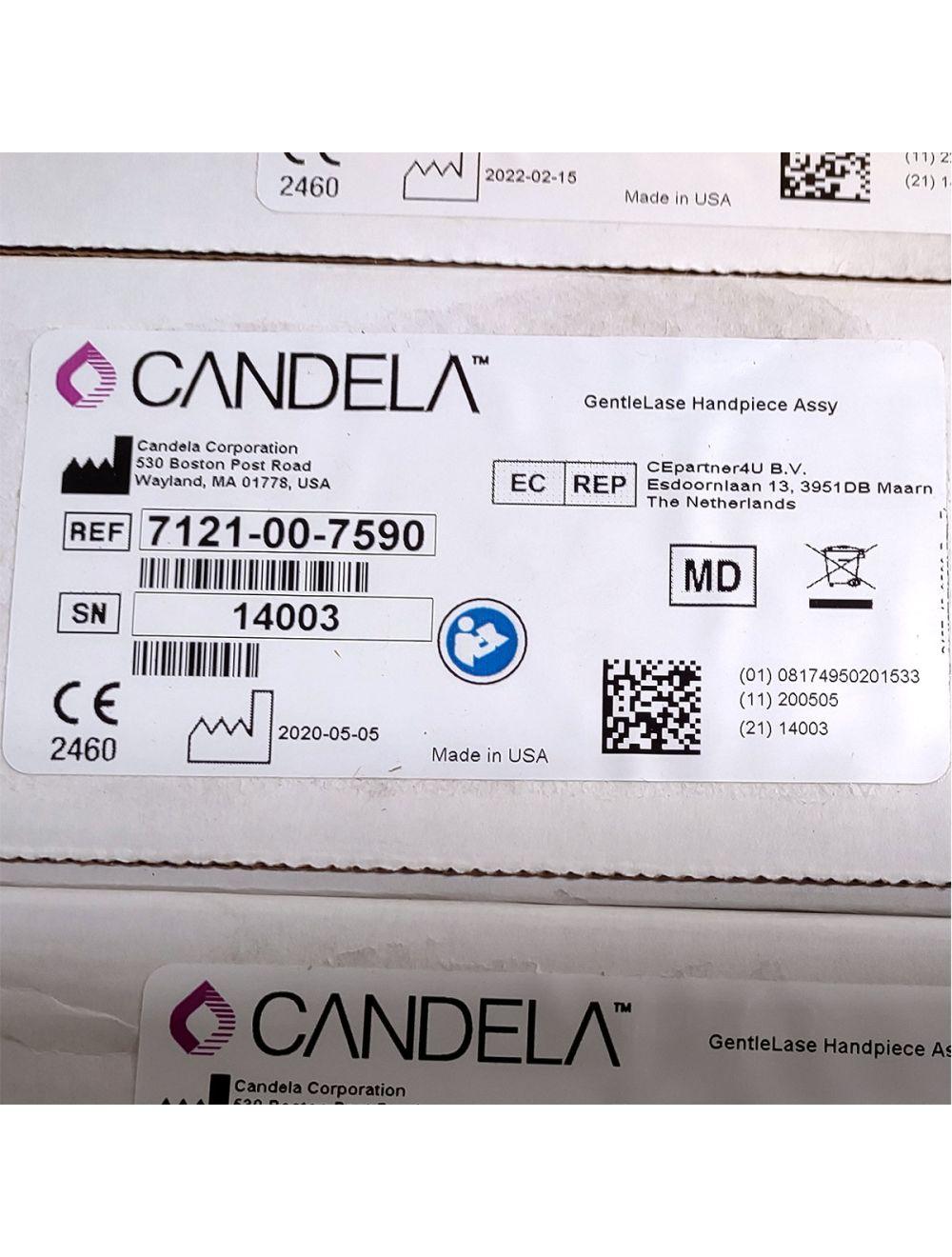 Candela GentleLase Plus Handpiece Assembly No Fiber Factory NEW 7121-00-7590 (14003sn)