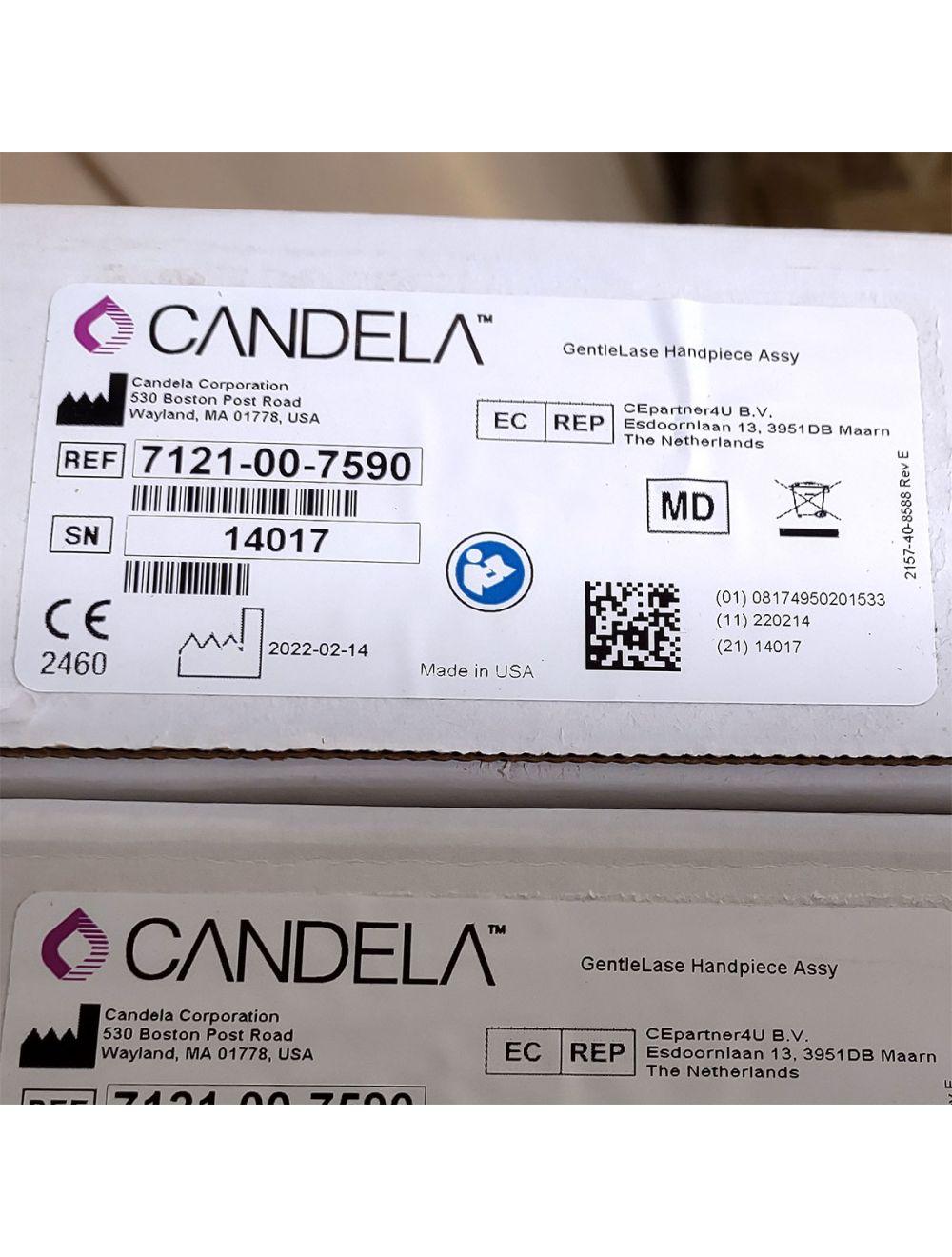 Candela GentleLase Plus Handpiece Assembly No Fiber Factory NEW 7121-00-7590 (14017sn)