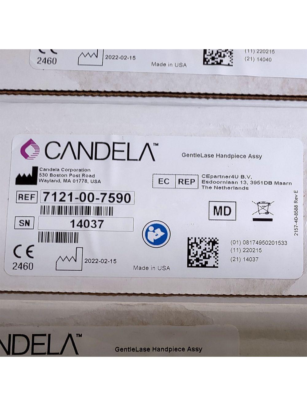 Candela GentleLase Plus Handpiece Assembly No Fiber Factory NEW 7121-00-7590 (14037sn)