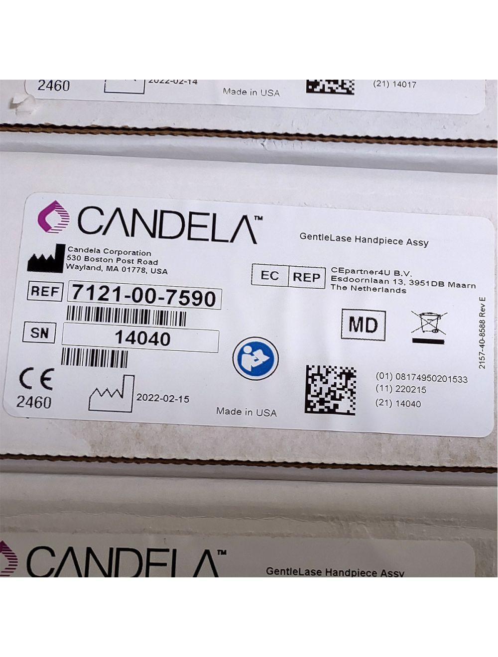 Candela GentleLase Plus Handpiece Assembly No Fiber Factory NEW 7121-00-7590 (14040sn)