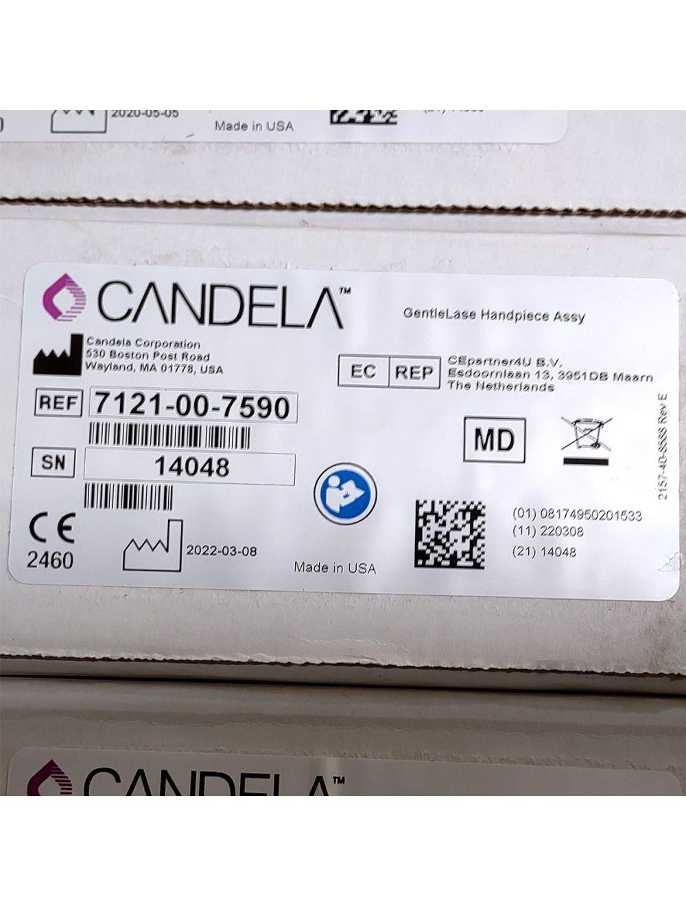 Candela GentleLase Plus Handpiece Assembly No Fiber Factory NEW 7121-00-7590 (14048sn)