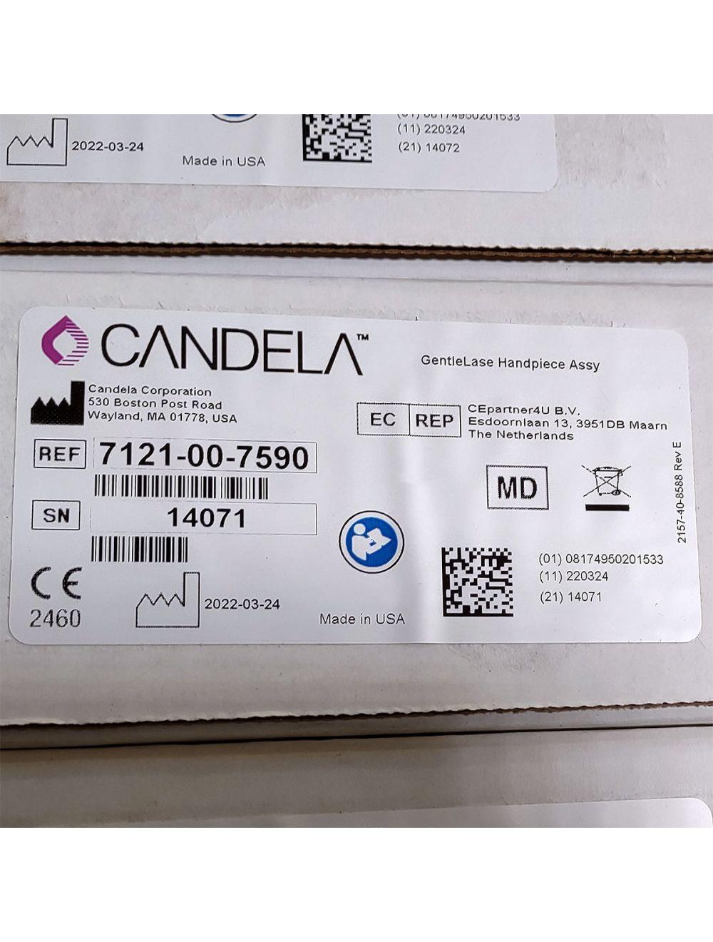 Candela GentleLase Plus Handpiece Assembly No Fiber Factory NEW 7121-00-7590 (14071sn)