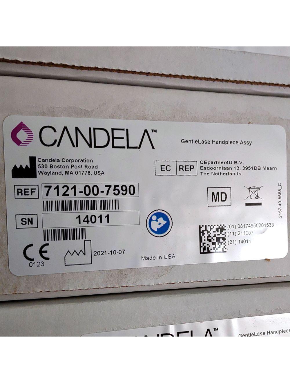 Candela GentleLase Plus Handpiece Assembly No Fiber Factory NEW 7121-00-7590 (14011sn)