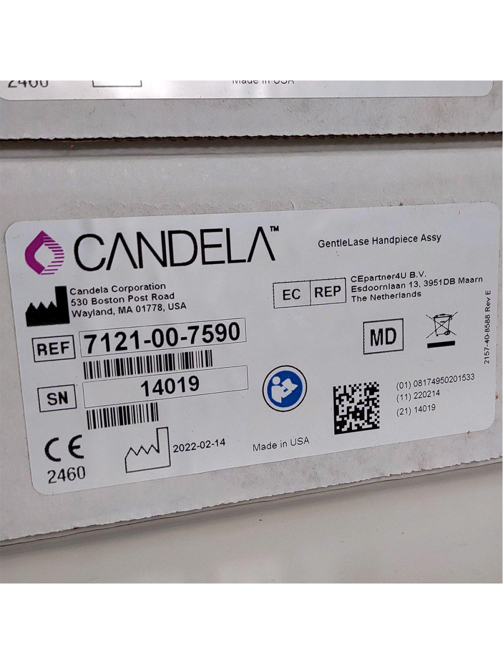 Candela GentleLase Plus Handpiece Assembly No Fiber Factory NEW 7121-00-7590 (14019sn)