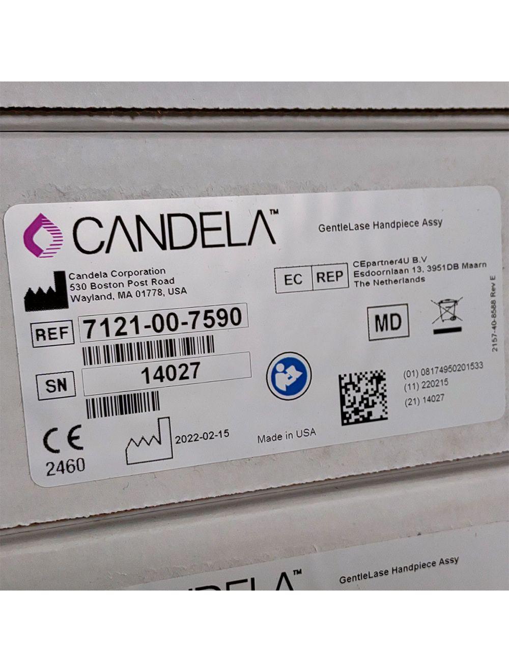 Candela GentleLase Plus Handpiece Assembly No Fiber Factory NEW 7121-00-7590 (14027sn)