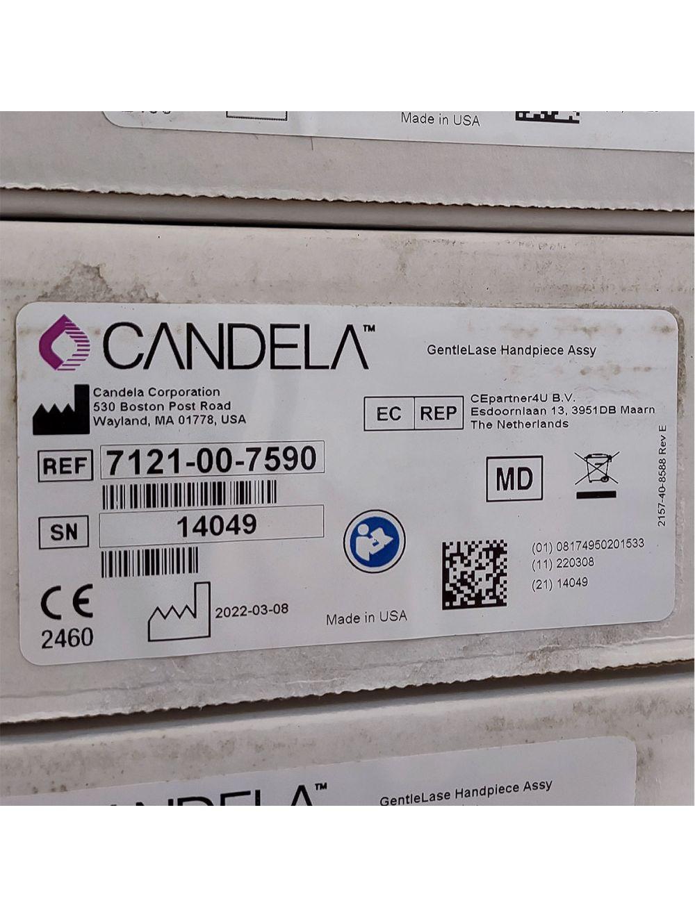 Candela GentleLase Plus Handpiece Assembly No Fiber Factory NEW 7121-00-7590 (14049sn)