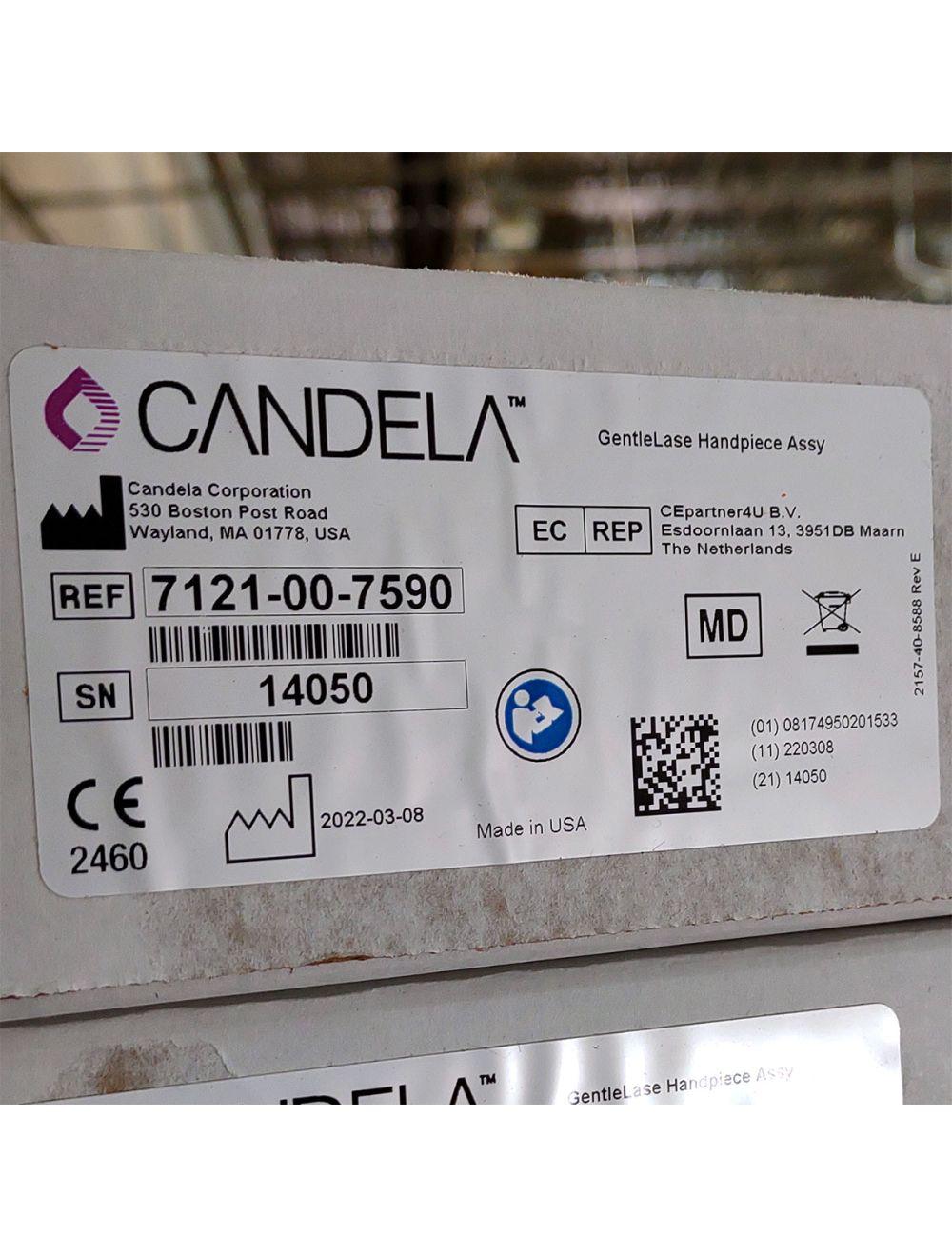 Candela GentleLase Plus Handpiece Assembly No Fiber Factory NEW 7121-00-7590 (14050sn)