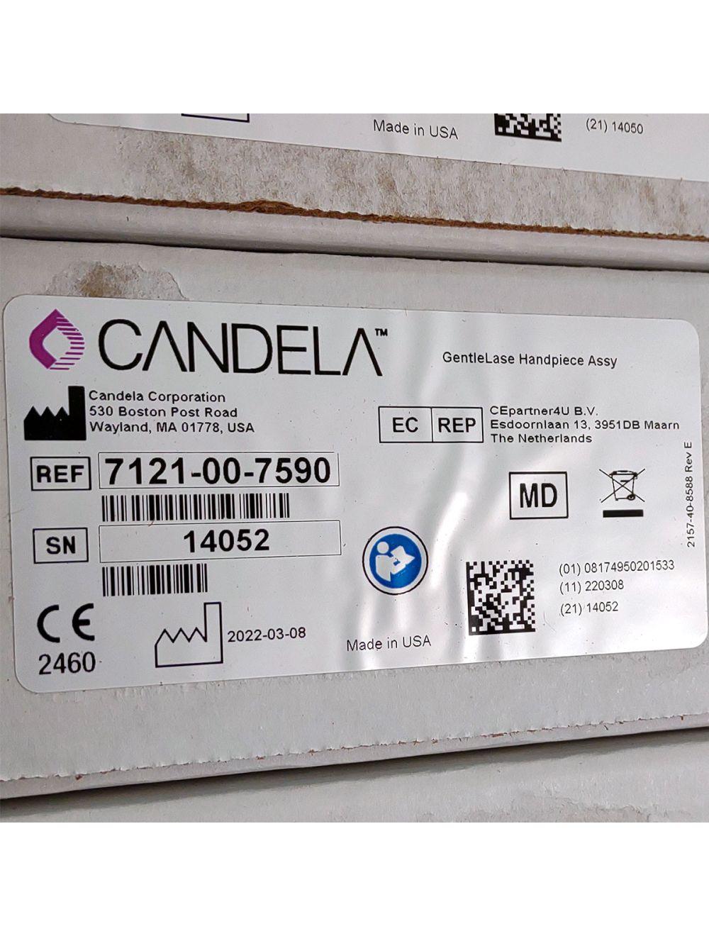 Candela GentleLase Plus Handpiece Assembly No Fiber Factory NEW 7121-00-7590 (14052sn)