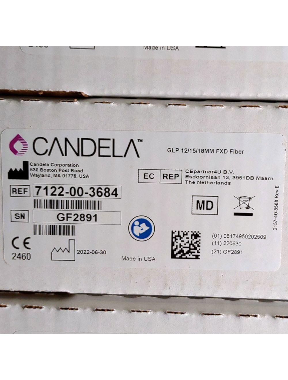 Candela GentleLase Plus Fiber Assembly 12/15/18mm Factory NEW 7122-00-3684 (GF2891)