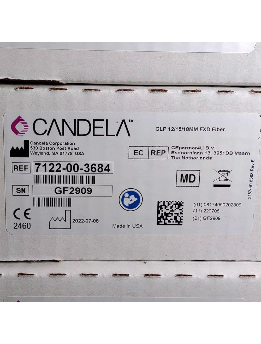 Candela GentleLase Plus Fiber Assembly 12/15/18mm Factory NEW 7122-00-3684 (GF2909)