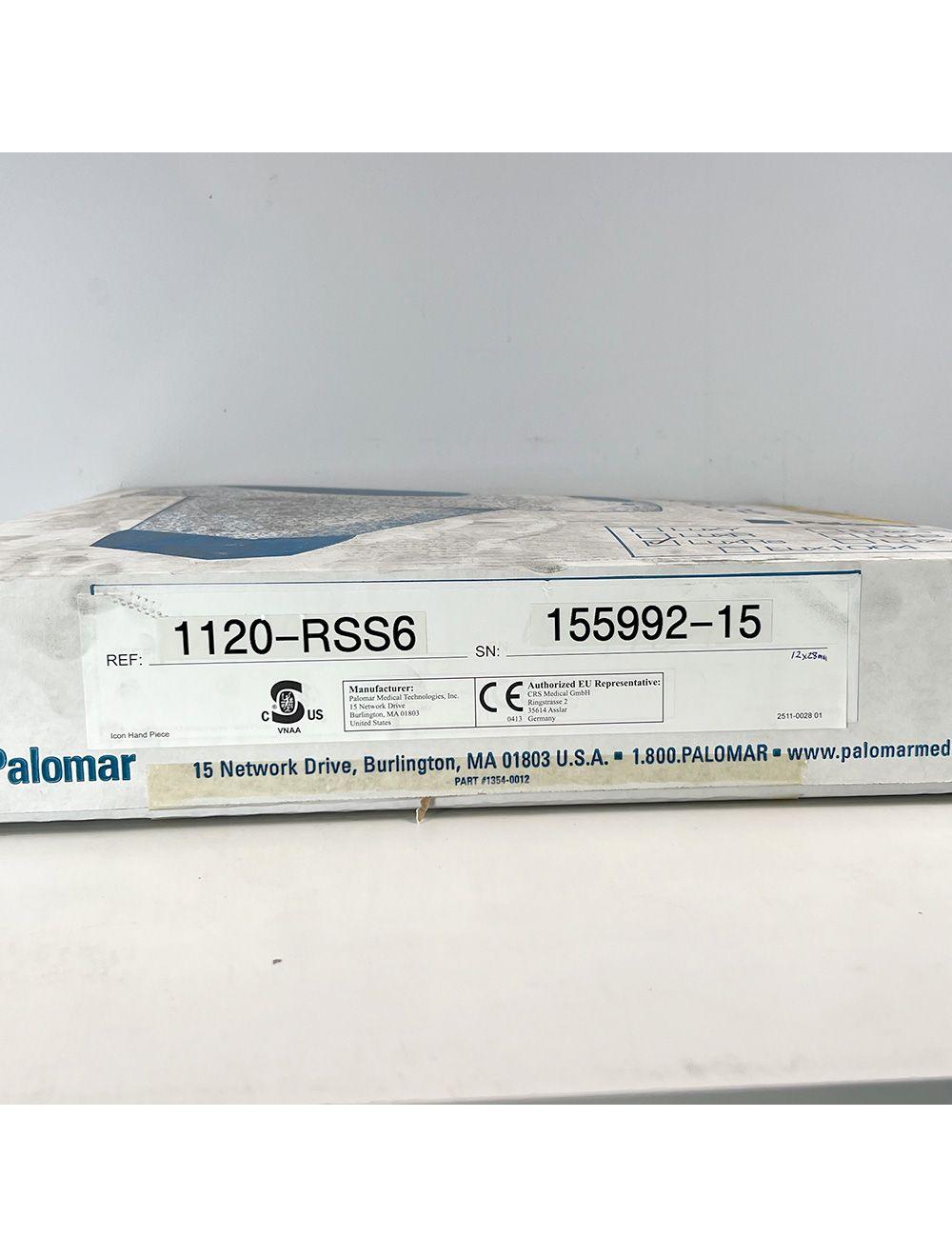 Palomar MediLux LuxRs Handpiece 1120-RSS6 Cynosure Factory Refurbished 155992-15 (0 Shots)