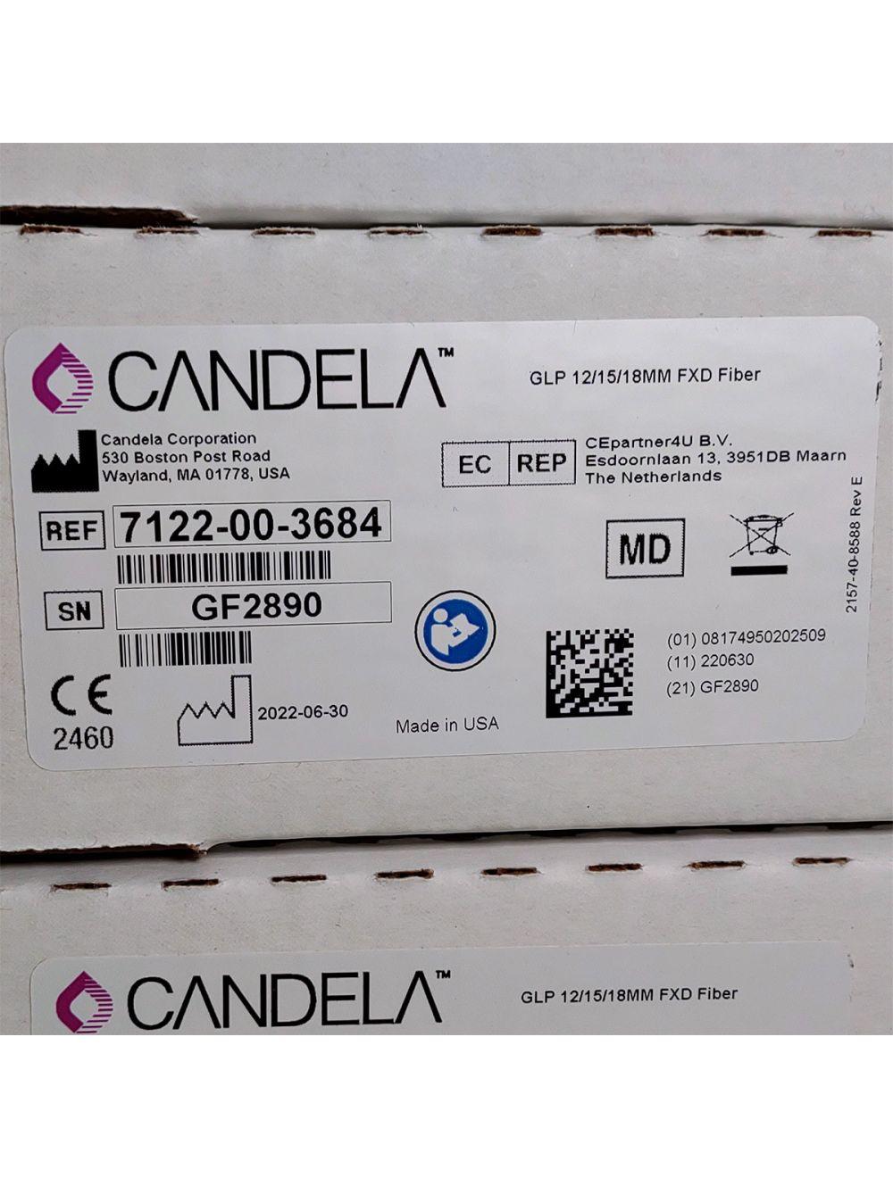 Candela GentleLase Plus Fiber Assembly 12/15/18mm Factory NEW 7122-00-3684 (GF2890)