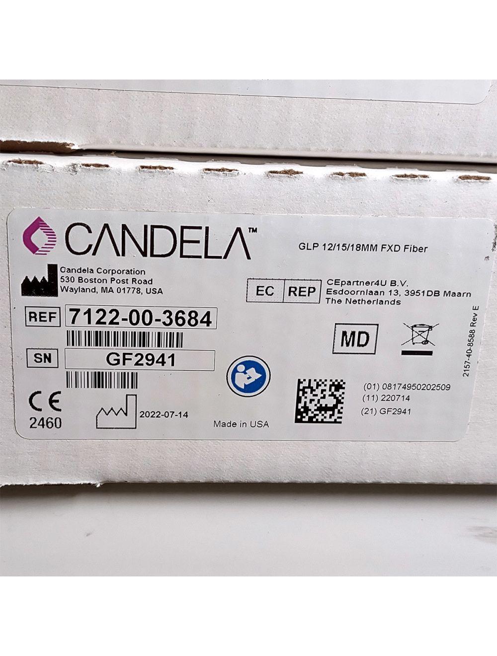 Candela GentleLase Plus Fiber Assembly 12/15/18mm Factory NEW 7122-00-3684 (GF2941)