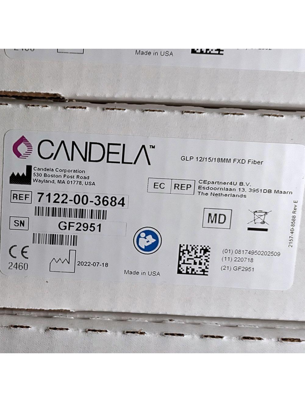 Candela GentleLase Plus Fiber Assembly 12/15/18mm Factory NEW 7122-00-3684 (GF2951)