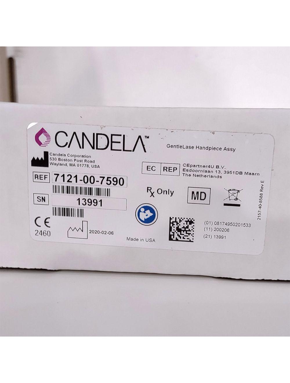 Candela GentleLase Plus Handpiece Assembly No Fiber Factory NEW 7121-00-7590 (13991)