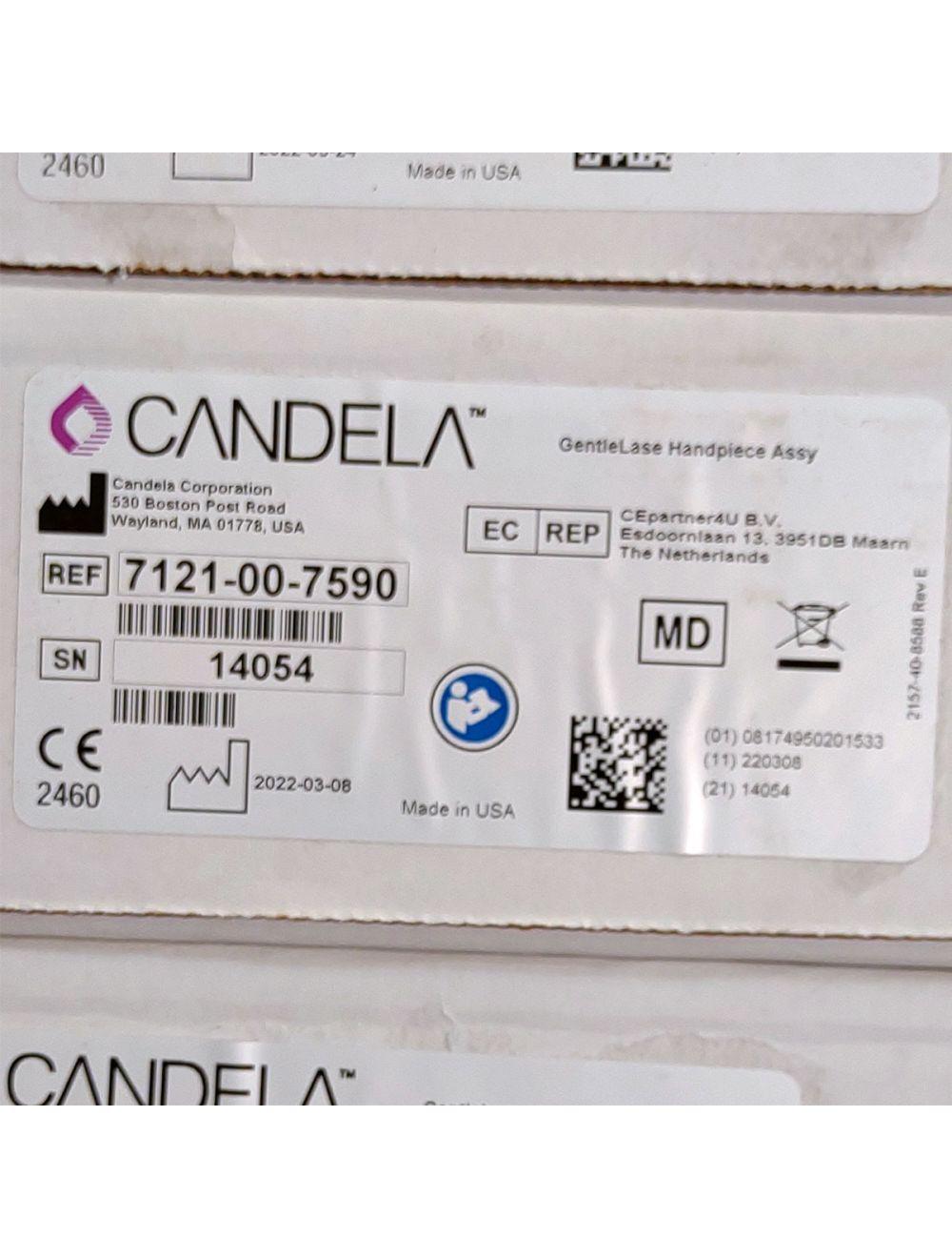Candela GentleLase Plus Handpiece Assembly No Fiber Factory NEW 7121-00-7590 (14054sn)