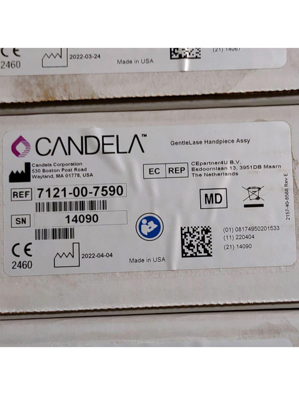 Candela GentleLase Plus Handpiece Assembly No Fiber Factory NEW 7121-00-7590 (14090sn)