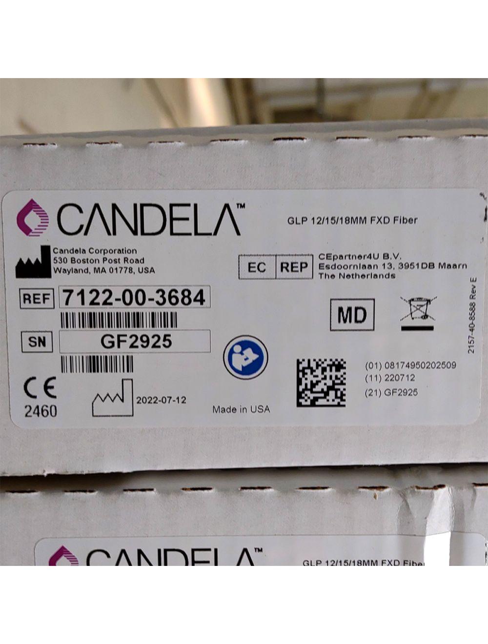 Candela GentleLase Plus Fiber Assembly 12/15/18mm Factory NEW 7122-00-3684 (GF2925)