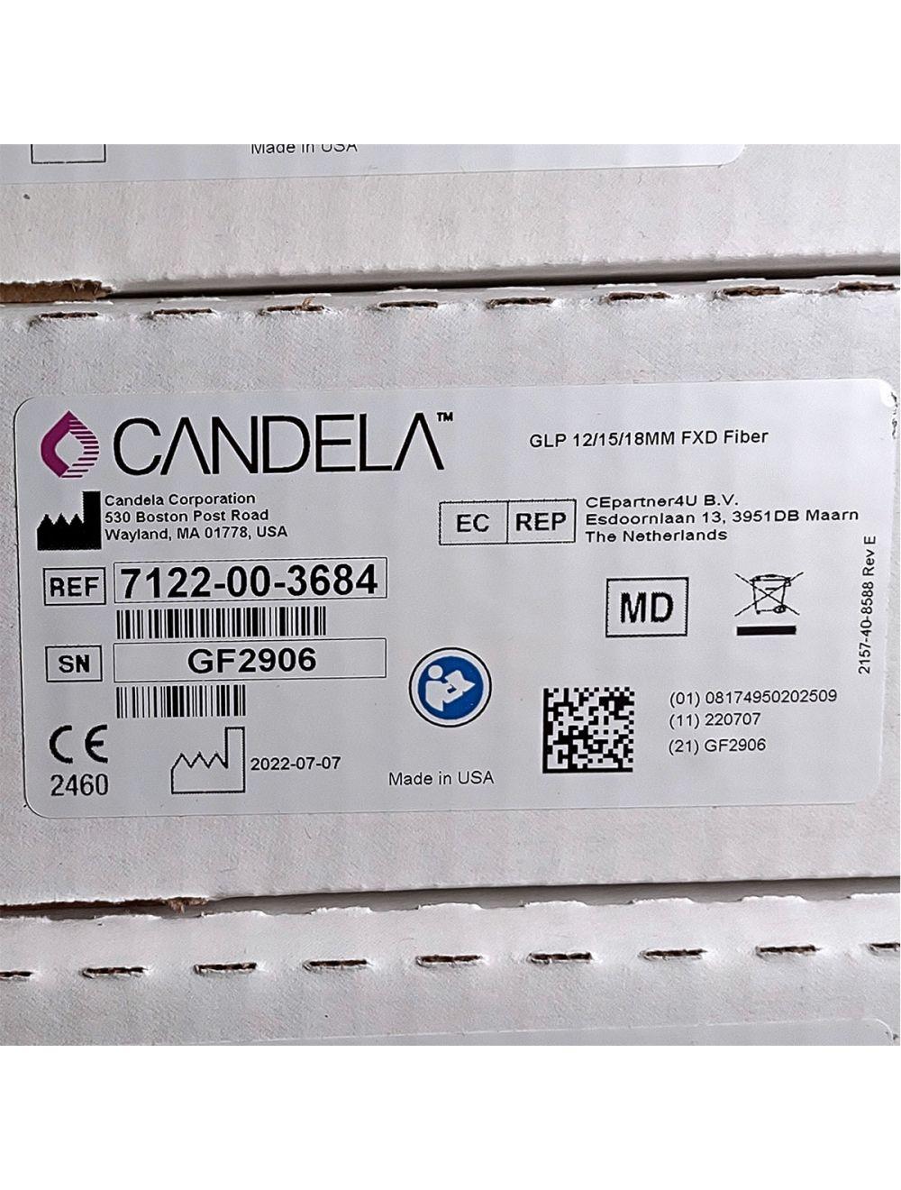 Candela GentleLase Plus Fiber Assembly 12/15/18mm Factory NEW 7122-00-3684 (GF2906)