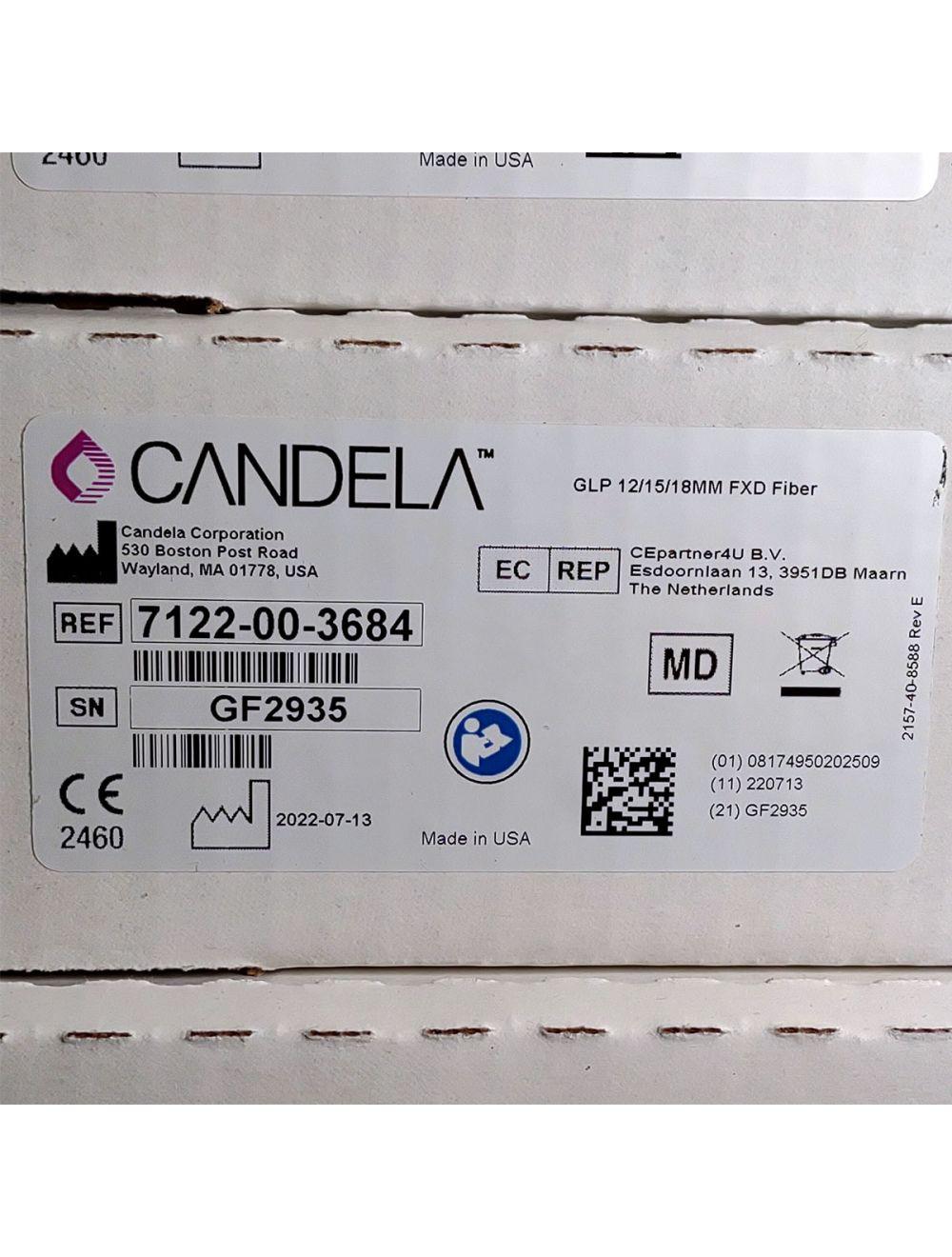 Candela GentleLase Plus Fiber Assembly 12/15/18mm Factory NEW 7122-00-3684 (GF2935)