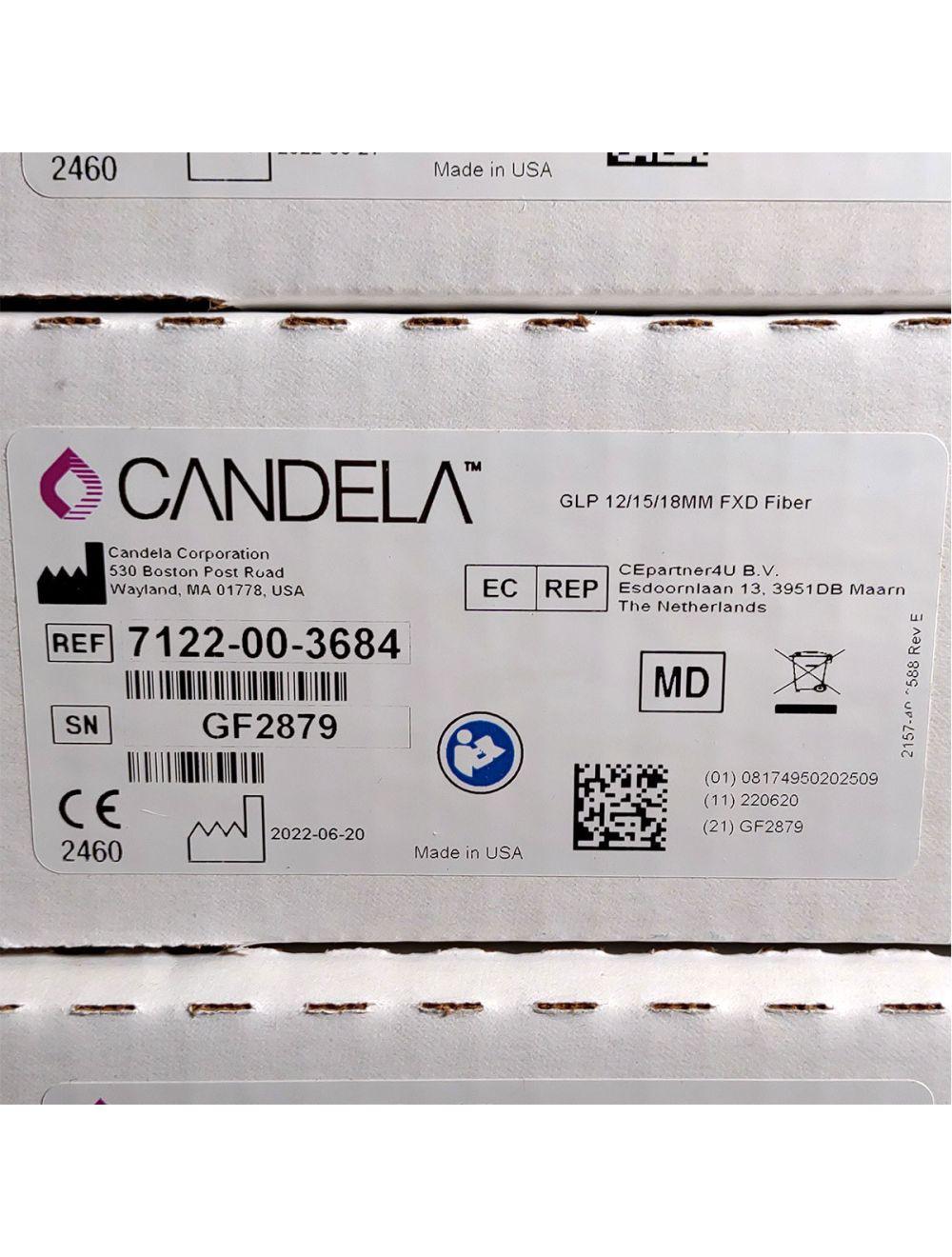 Candela GentleLase Plus Fiber Assembly 12/15/18mm Factory NEW 7122-00-3684 (GF2879)