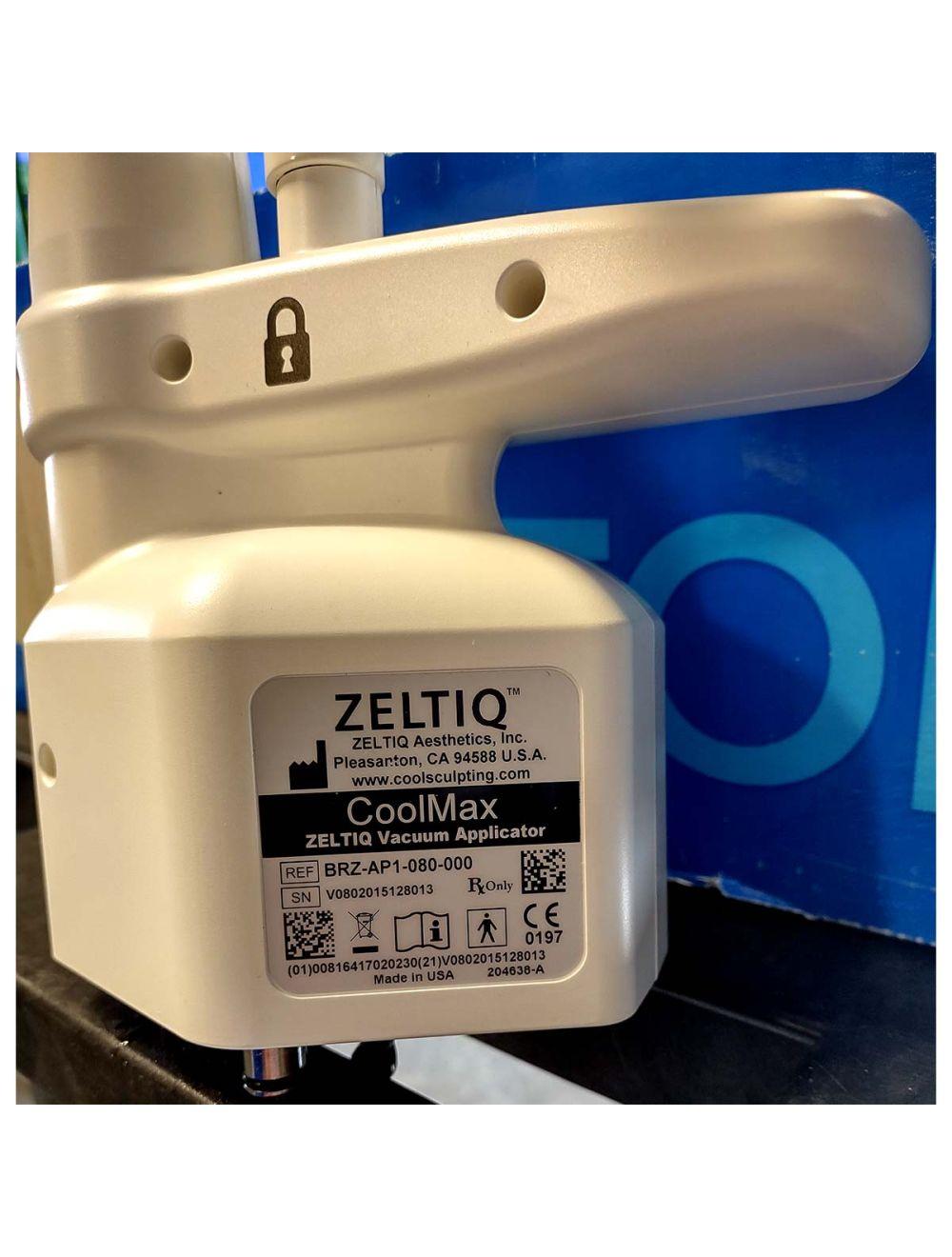 2015 Zeltiq CoolSculpting CoolMax Breeze Vacuum Applicator BRZ-AP1-080-000 Large