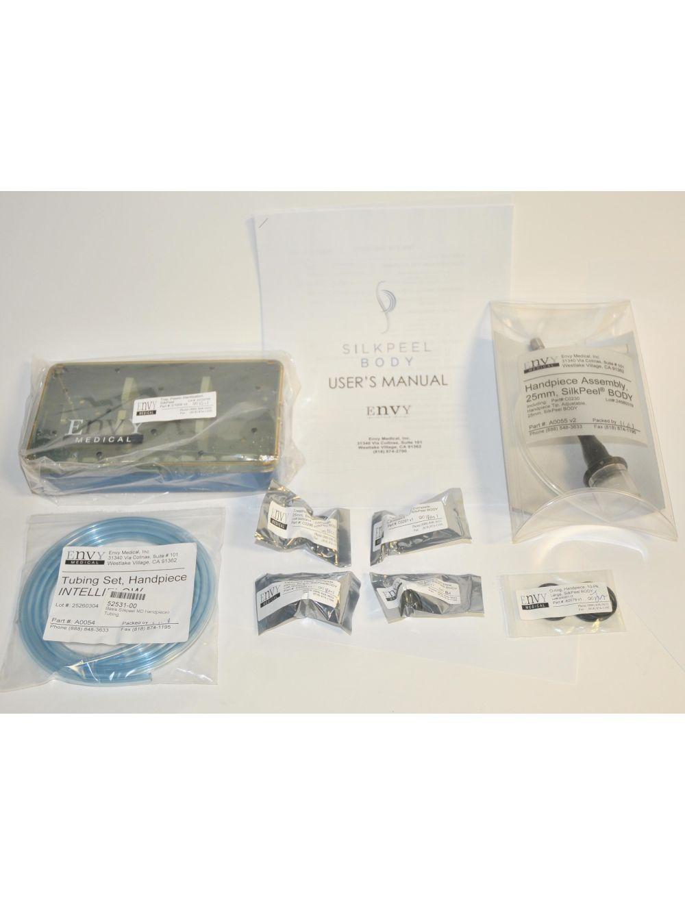 Envy Medical Envy SilkPeel BODY Handpiece Kit 25 mm 04032-00 Silk Peel NEW