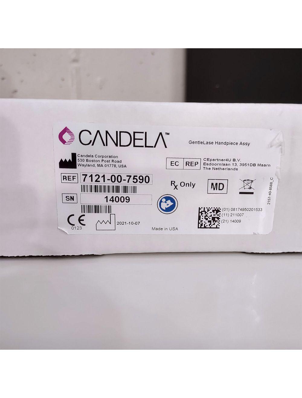 Candela GentleLase Plus Handpiece Assembly No Fiber Factory NEW 7121-00-7590 (14009)