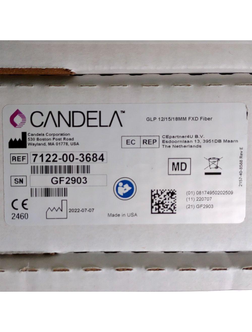 Candela GentleLase Plus Fiber Assembly 12/15/18mm Factory NEW 7122-00-3684 (GF2903)