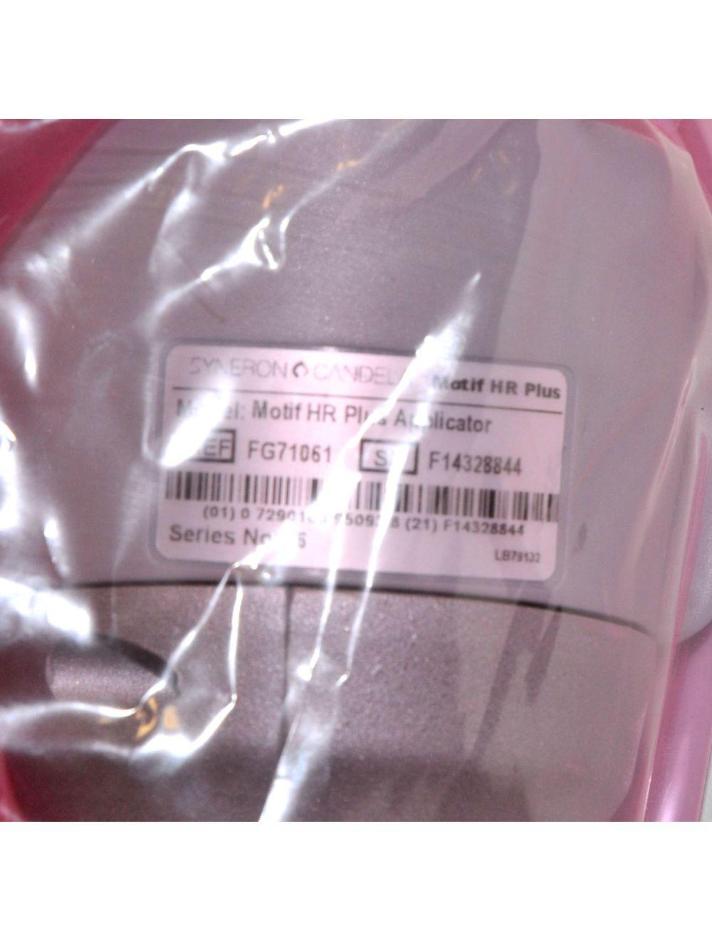 Syneron Candela eLaser Elos Laser MOTIF HR PLUS Applicator Handpiece Brand NEW