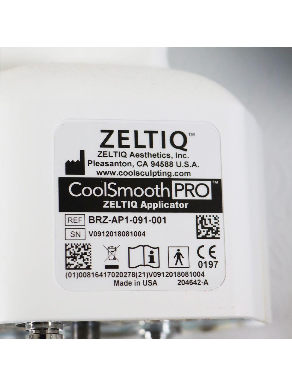 Zeltiq Breeze Surface Applicator CoolSmooth PRO Handpiece HP BRZ-AP1-091-001