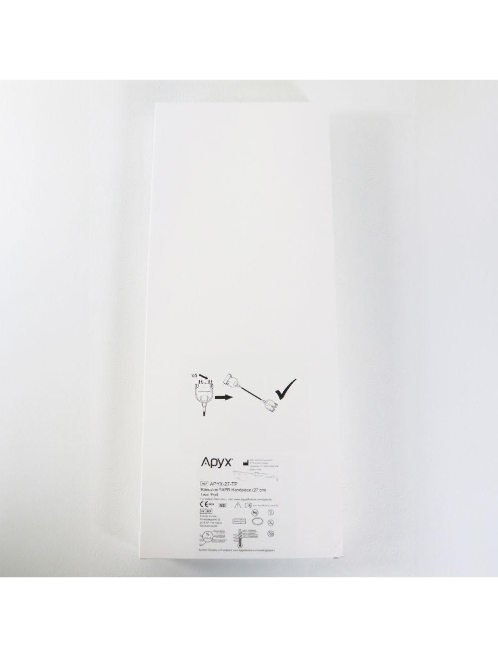 Renuvion APR Twin Port 15mm Handpiece Electrosurgical RF Generator APYX-15-TP