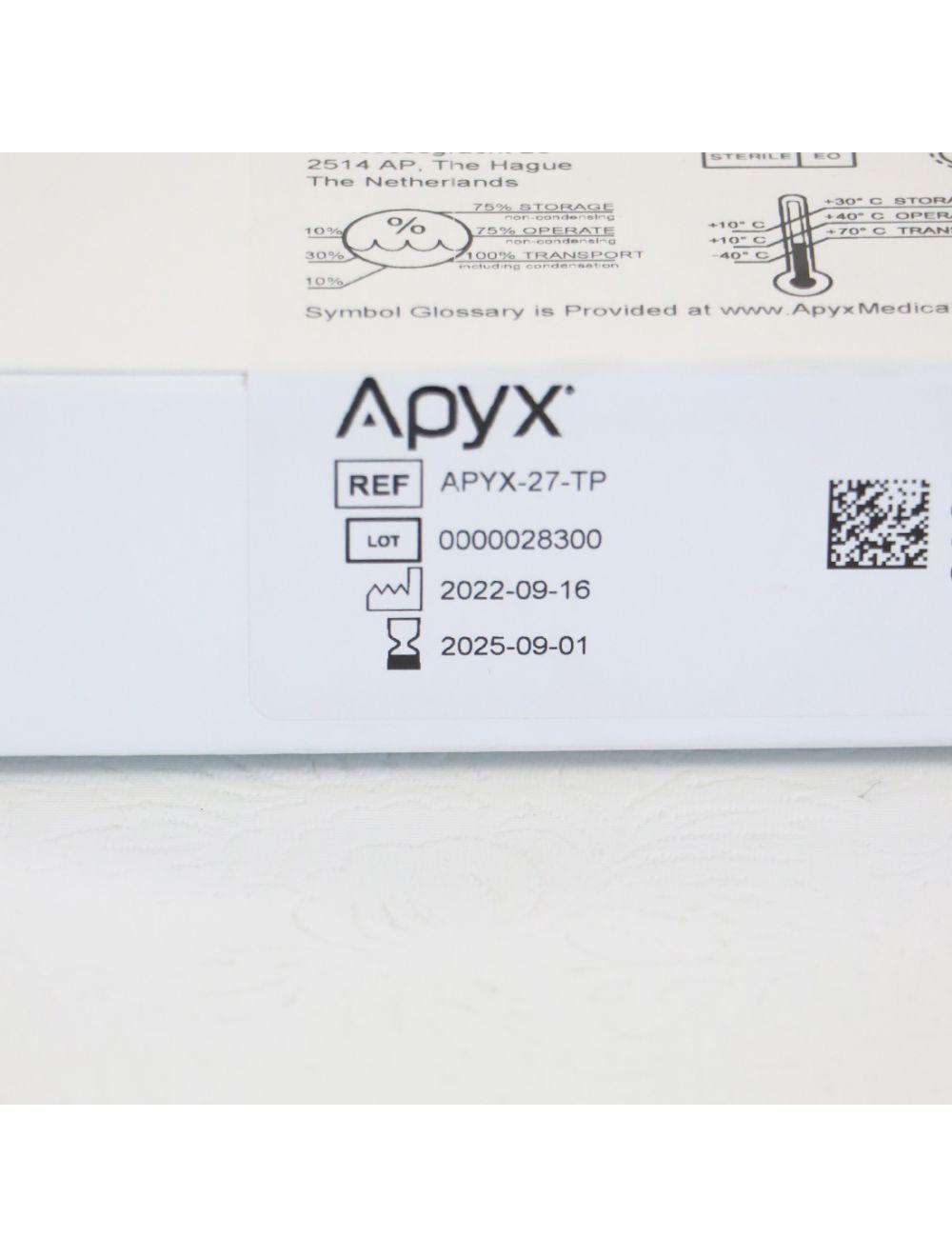 Renuvion APR Twin Port 27mm Handpiece Electrosurgical RF Generator APYX-27-TP