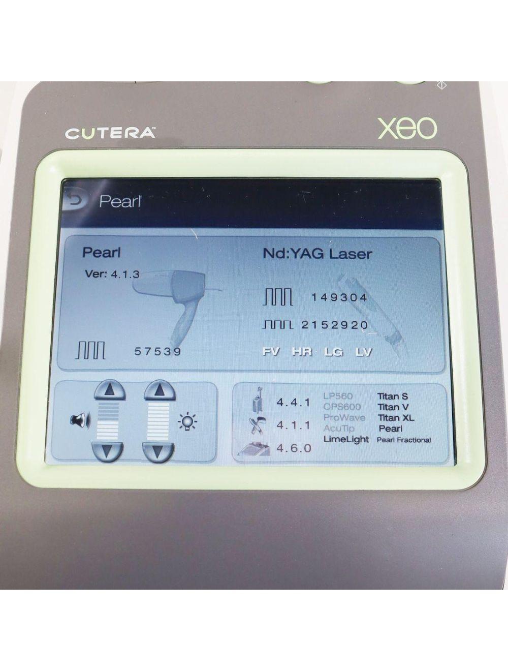 Cutera XEO Pearl Handpiece - Shot Count: 57,539
