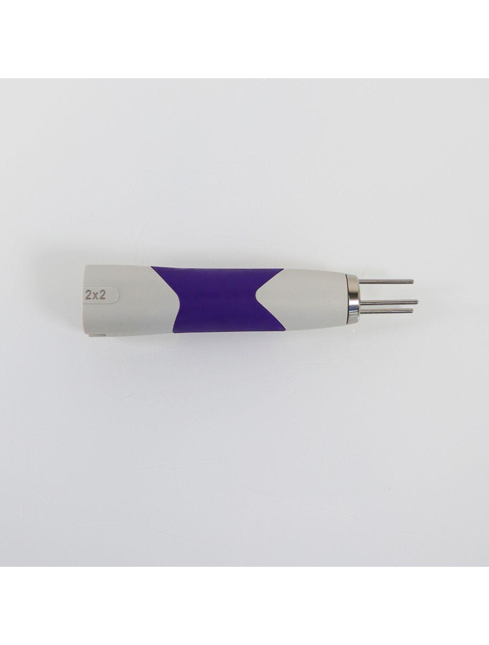 Quanta MDK 3 EX Q1 Q-Switched Nd:YAG Handpiece Purple 2x2 Applicator with Case