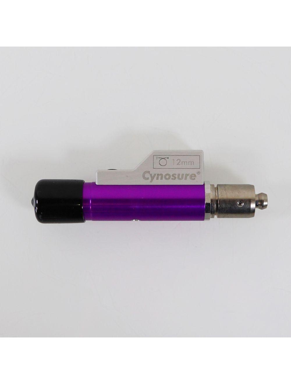 Cynosure Apogee Elite Laser Handpiece Optics 12mm Lens Cartridge Purple Part