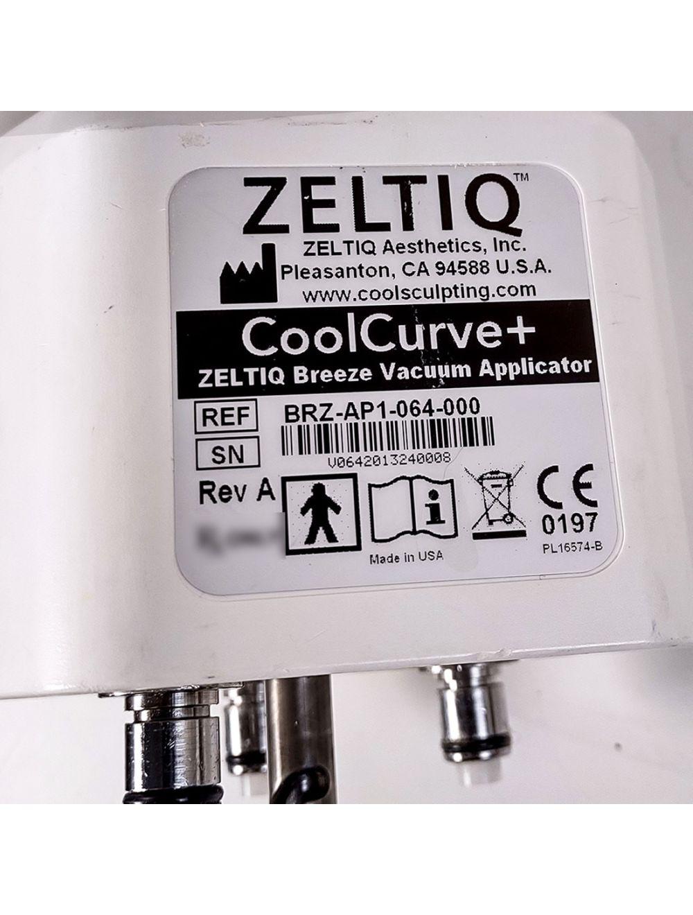 Zeltiq CoolSculpting CoolCurve+ Breeze Vacuum Applicator BRZ-AP1-064-000