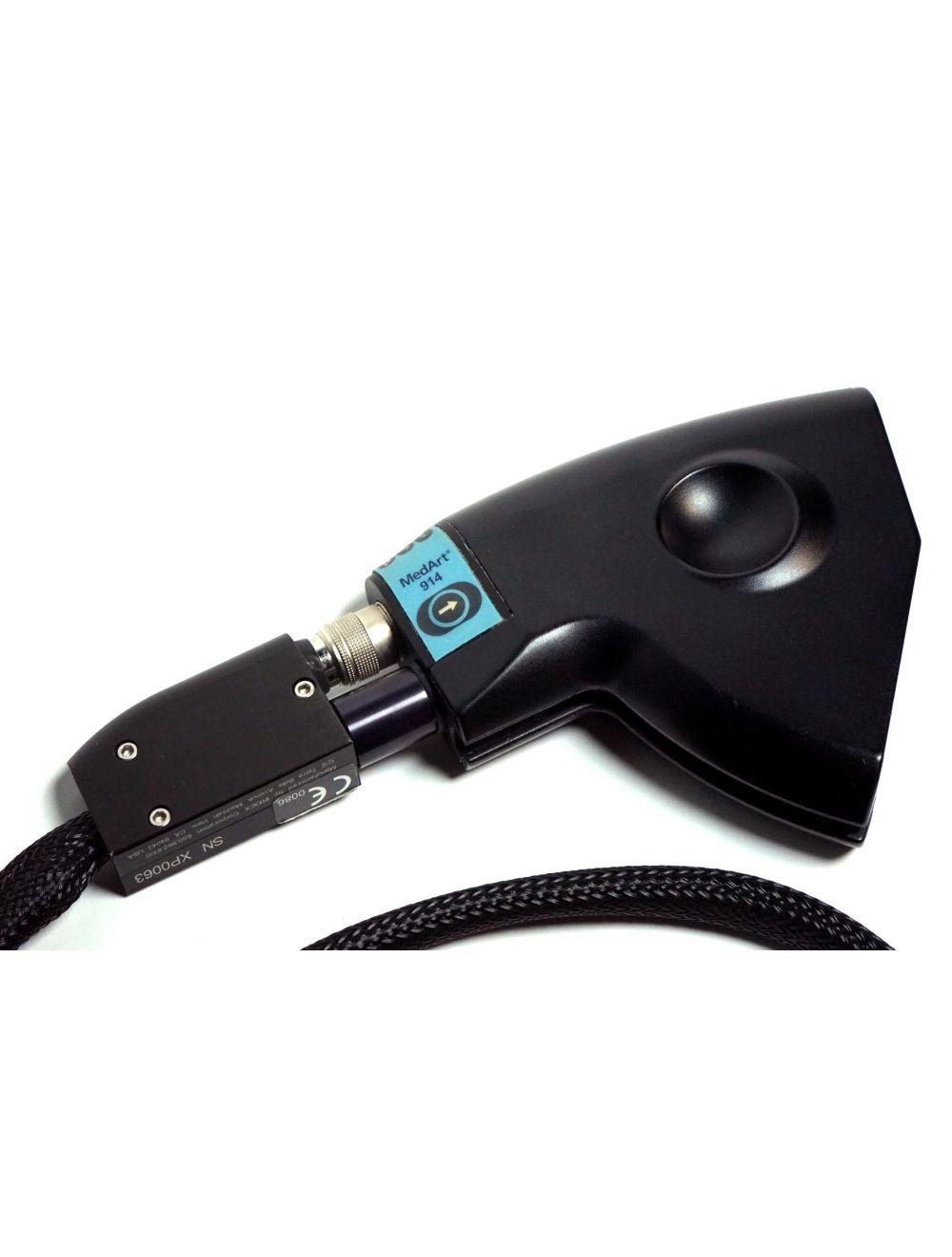 Iridex ScanLite Medart 914 Laser Aperature Scanner Black Handpiece Fiber Lesion