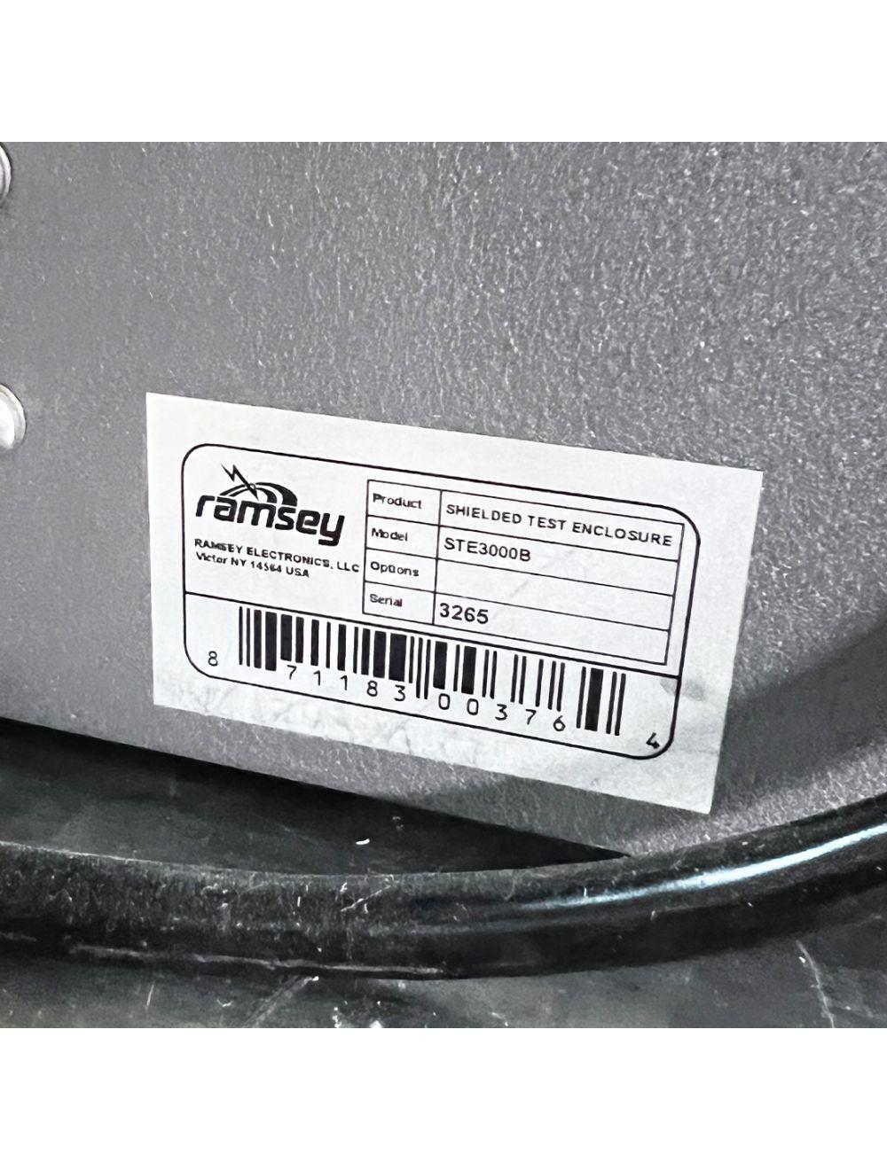 Ramsey STE3000B RF Shielded Test Enclosure Safety Check Equipment 13x18x12 inch
