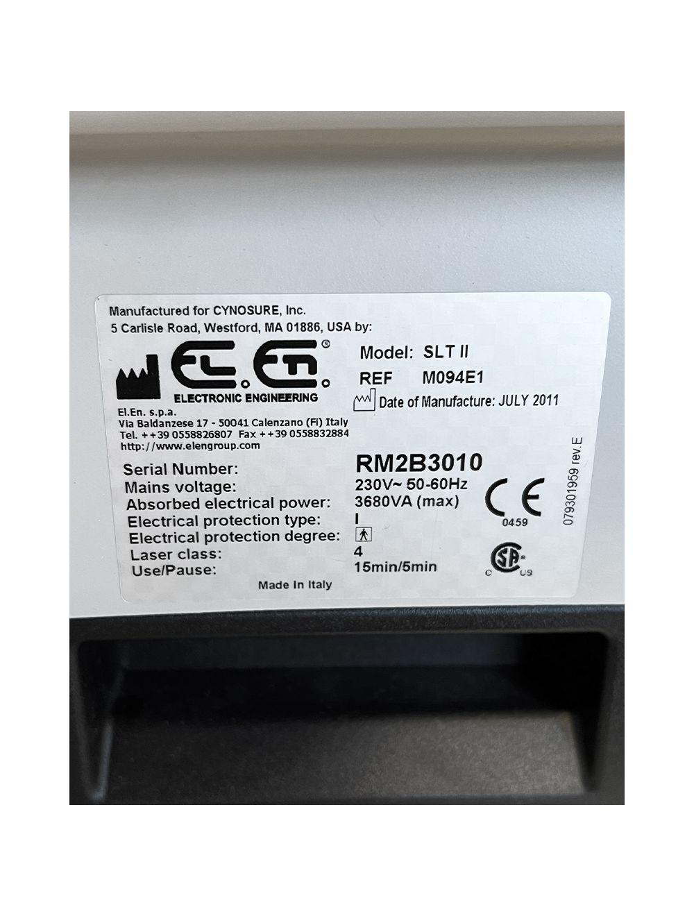 2011 Cynosure Cellulaze Triplex SmartLipo SLT II Palomar Laser System