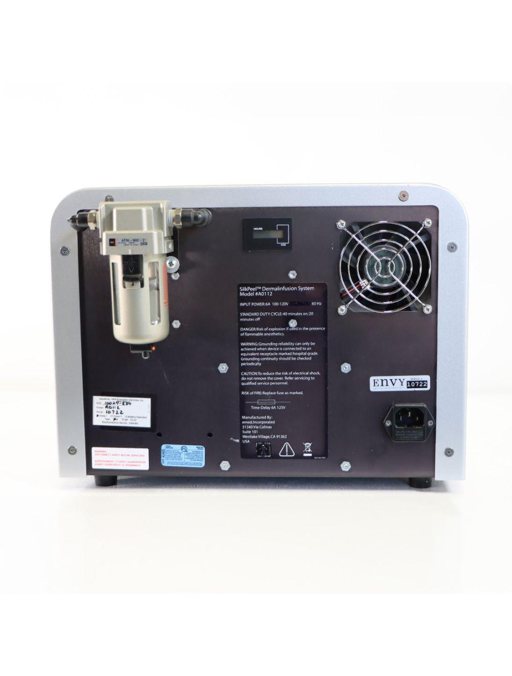 Envy Medical SilkPeel Dermalinfusion Skin Resurfacing Treatment System 364.3 Hours