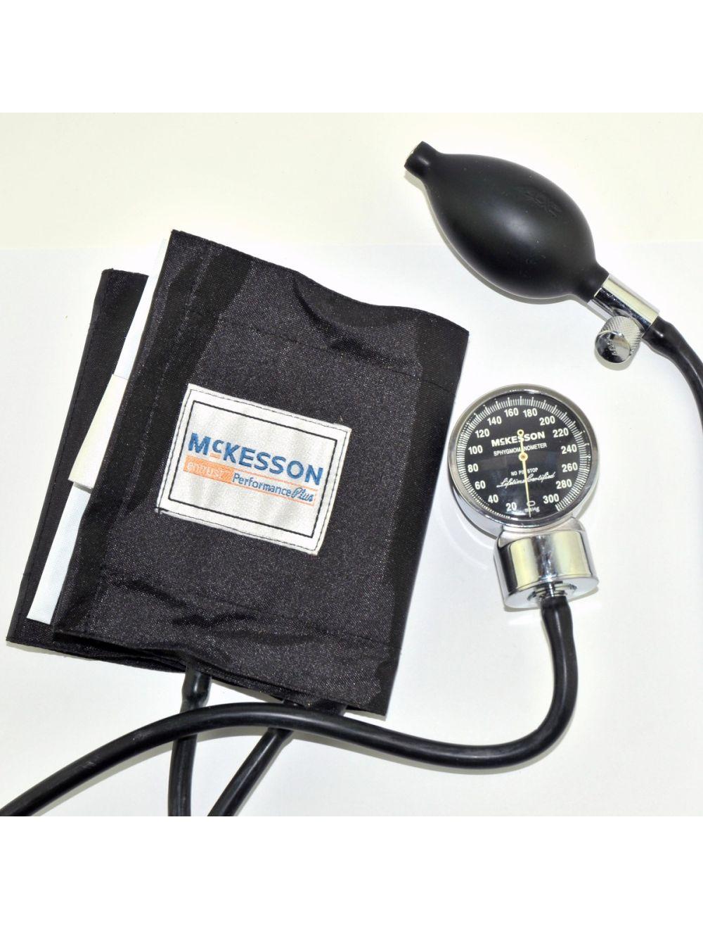 McKesson Sphygmomanometer Lifetime Certified Adult Sz Cuff Blood Pressure Tester