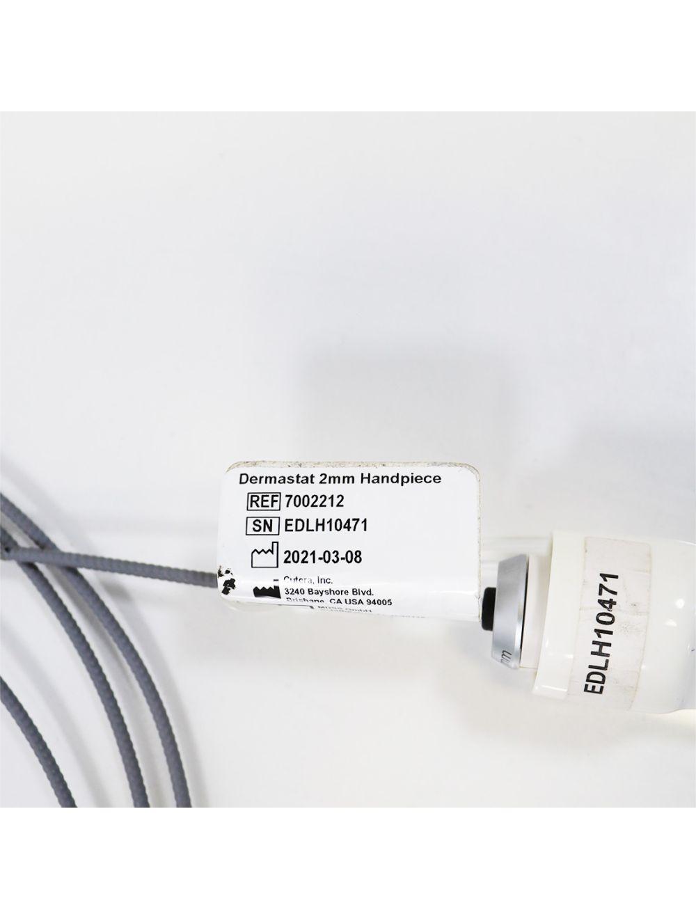 Cutera ExcelV+ Dermastat 2mm Handpiece for Small Vascular Treatments 7002212