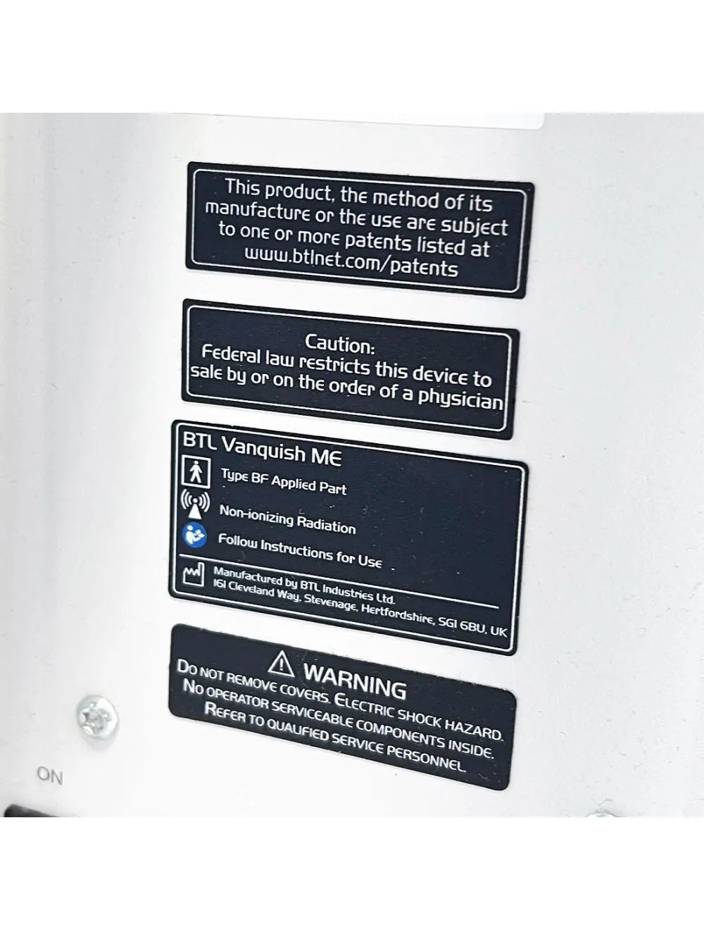 2017 BTL Vanquish ME Flex Applicator Circumference Reduction Body Contour System BTL