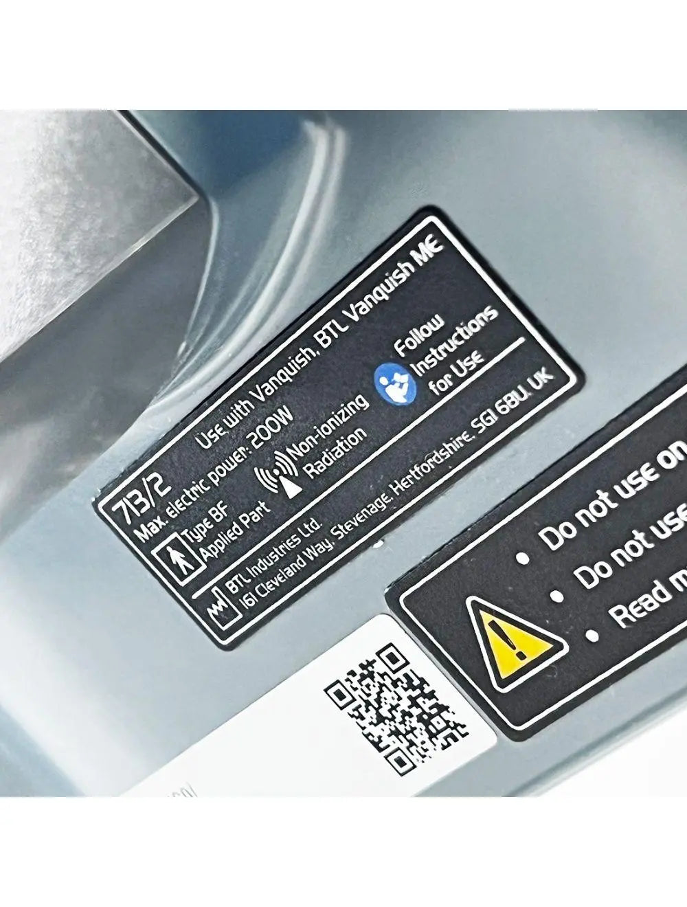 2017 BTL Vanquish ME Flex Applicator Circumference Reduction Body Contour System BTL