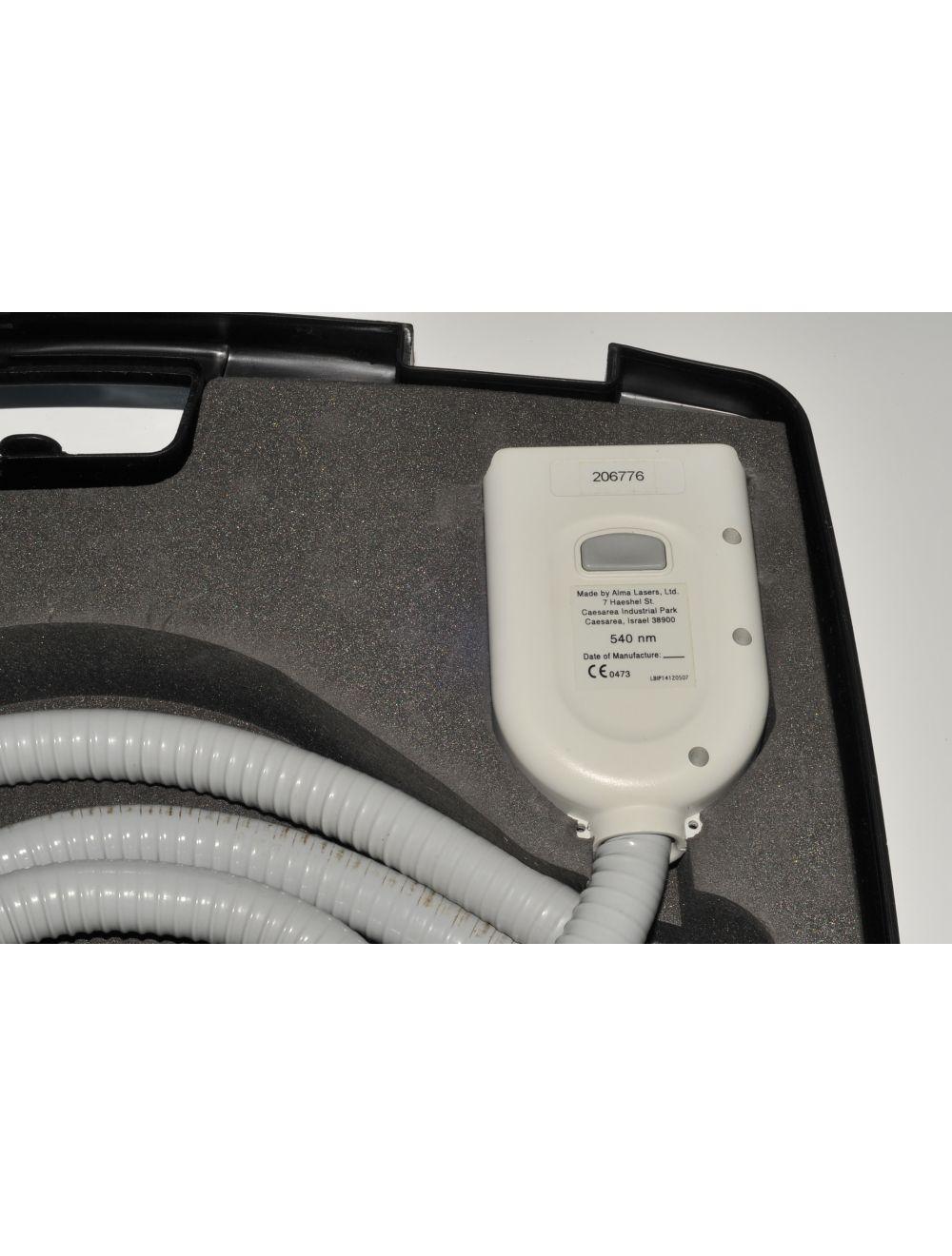 Alma Harmony Lasers 540nm HandPiece GREEN Vascular Pigmented Lesions Hand Piece