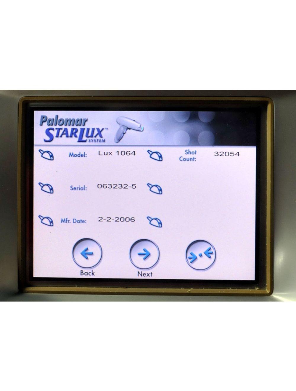 2006 Palomar Lux1064 Nd:Yag Laser HandPiece Lux 1064 StarLux 300 500 Hand Piece