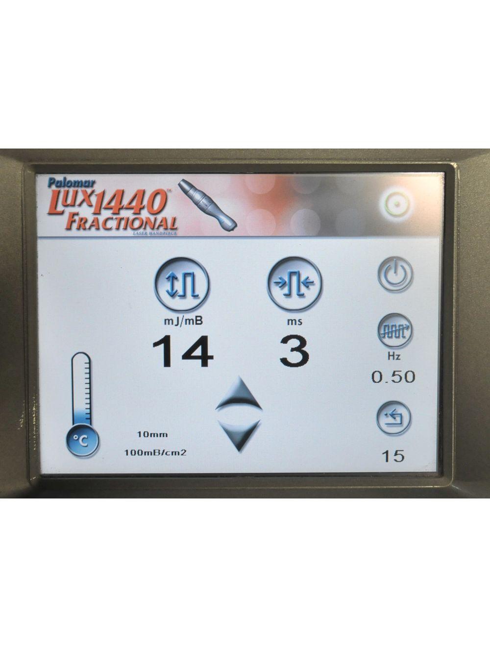 2010 Palomar Lux1440 XD Fractional Laser HandPiece w 15mm Spot Tip Lux 1440 Skin