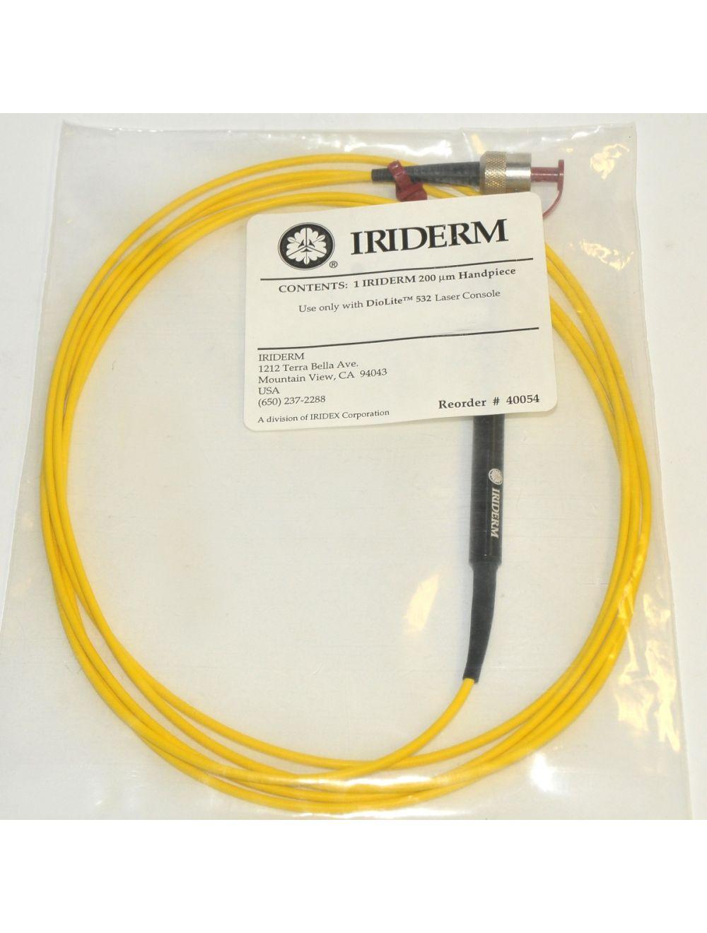 Iridex Iriderm DioLite 532 nm Laser Console 200 um Micron Spot Handpiece 40054